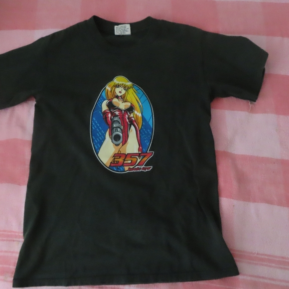 rare vintage 357 skateboards hook ups tshirt sz S - Picture 1 of 5